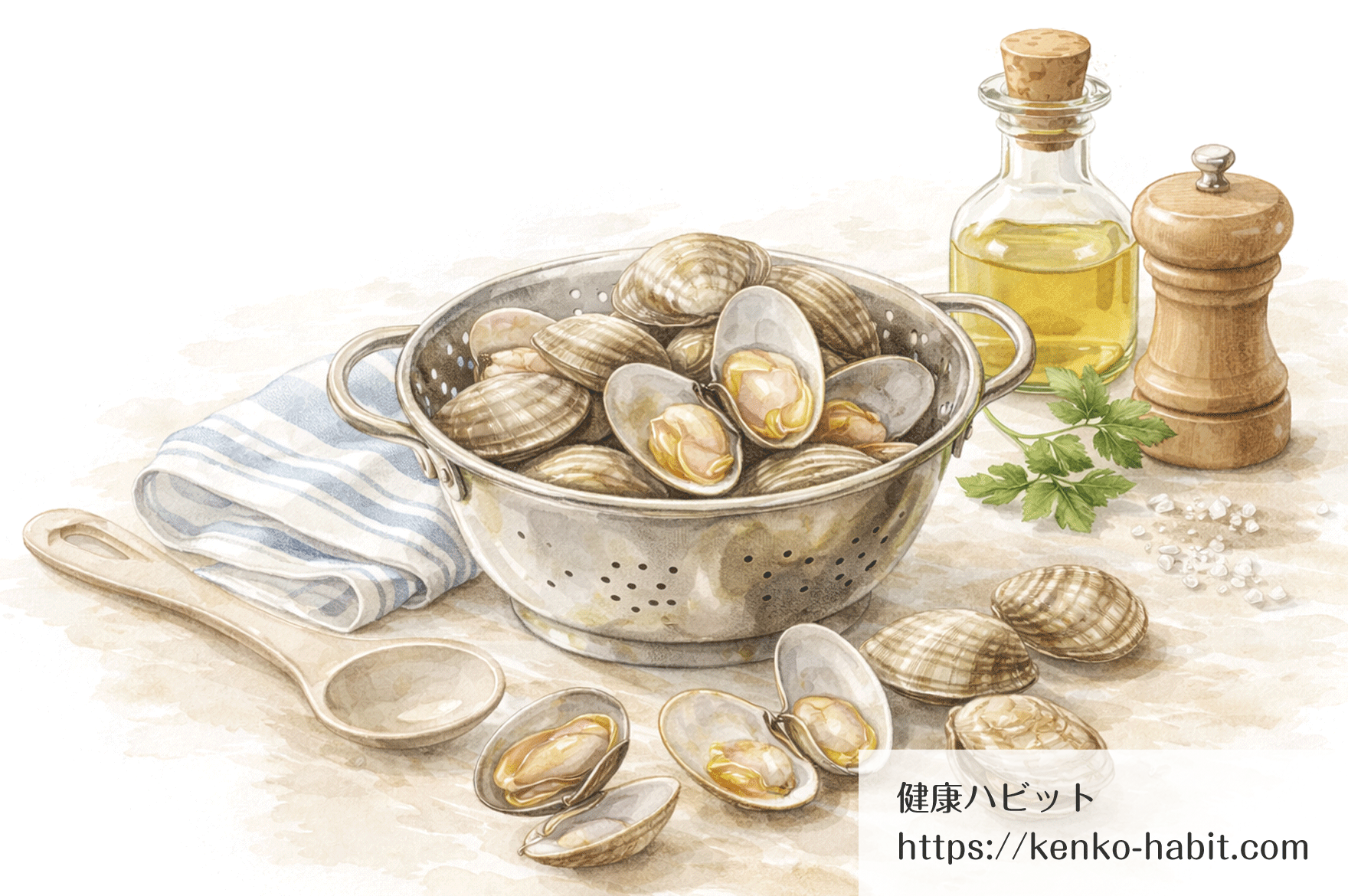 あさり アサリ 健康ハビット