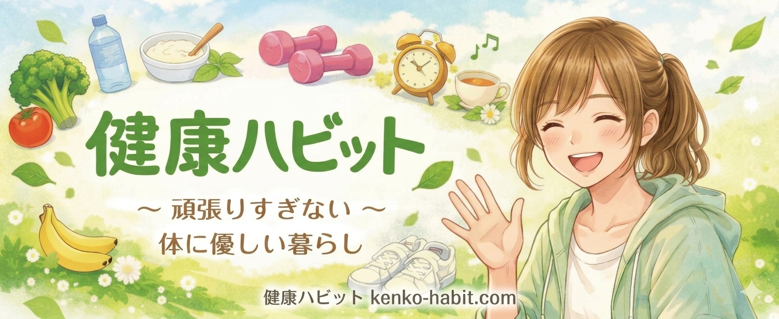 健康ハビット|頑張らない健康習慣で毎日をやさしく整える